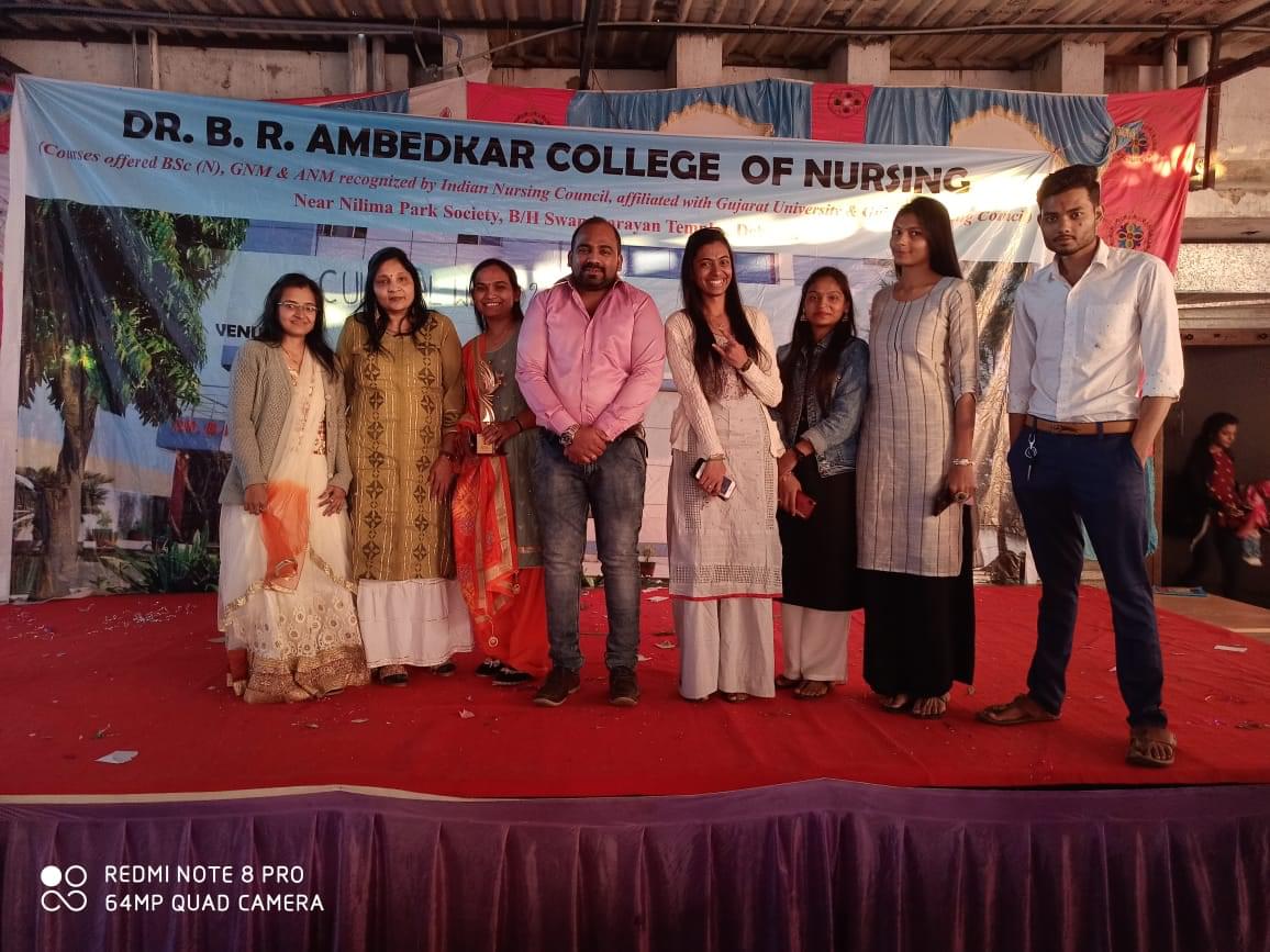 Dr. B R Ambedkar College of Nursing Gandhinagar CULTURAL WEEK (2019-20) photo 6